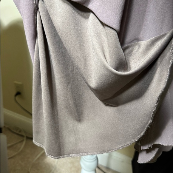 R n B brand Elegant Mauve Button-Down Dress - Picture 6 of 14